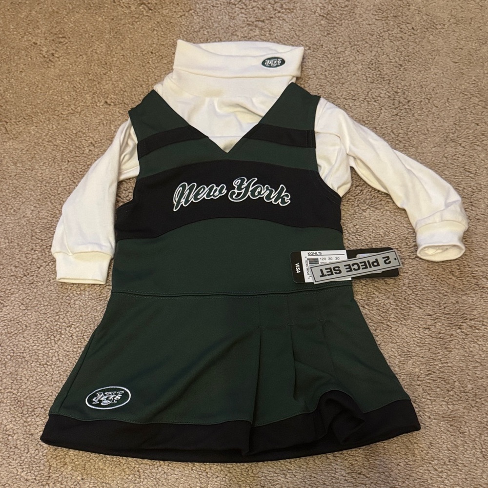 New York Jets Cheerleader Outfit
